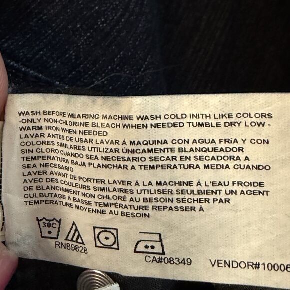 Gloria Vanderbilt Amanda Capri Jeans Womens 12 Blue Denim Stretch High Rise Elas - Picture 6 of 14